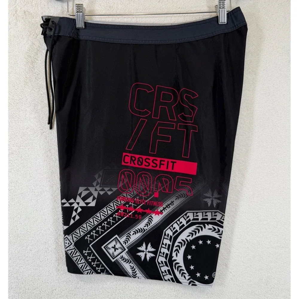 Reebok CrossFit Super Nasty Core Bandana Training Shorts AA3173 Mens Size 33